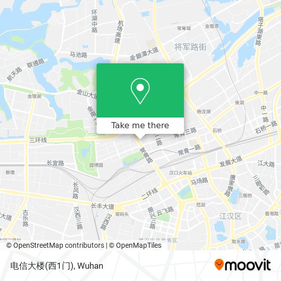 电信大楼(西1门) map