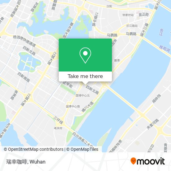 瑞幸咖啡 map