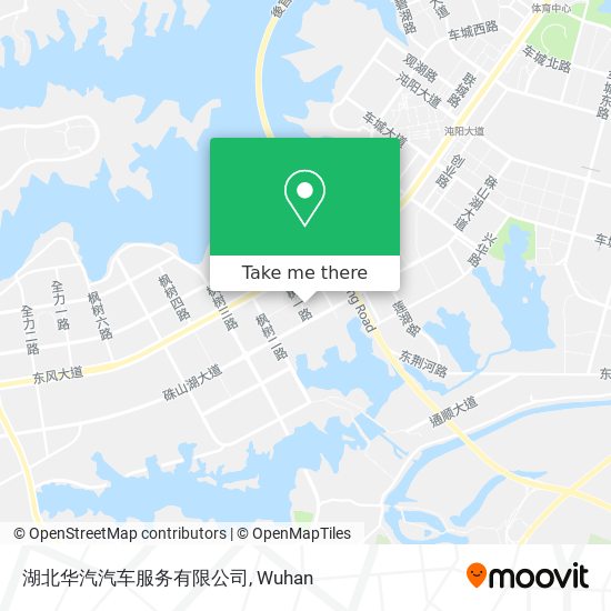 湖北华汽汽车服务有限公司 map
