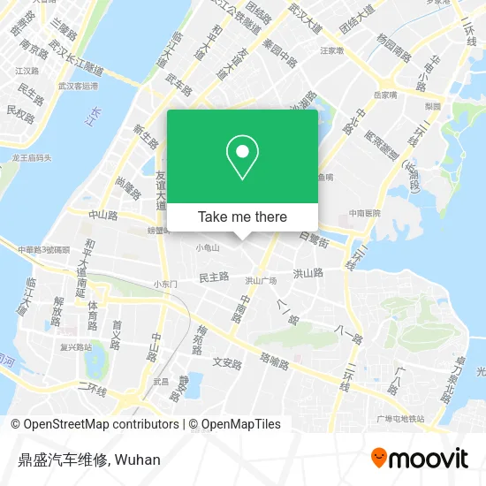 鼎盛汽车维修 map