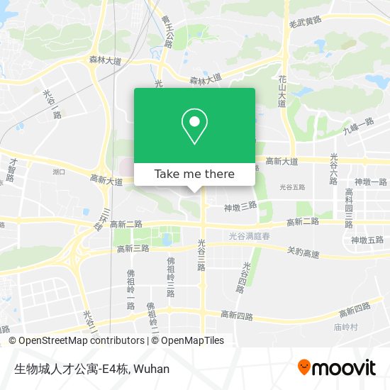 生物城人才公寓-E4栋 map