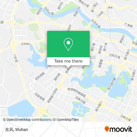 东风 map