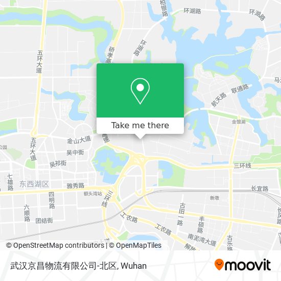 武汉京昌物流有限公司-北区 map