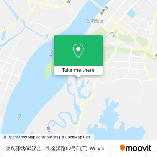 菜鸟驿站(武汉金口街金源路62号门店) map