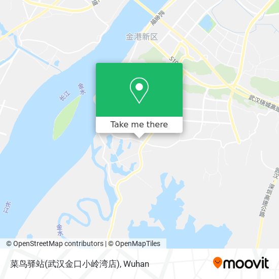 菜鸟驿站(武汉金口小岭湾店) map