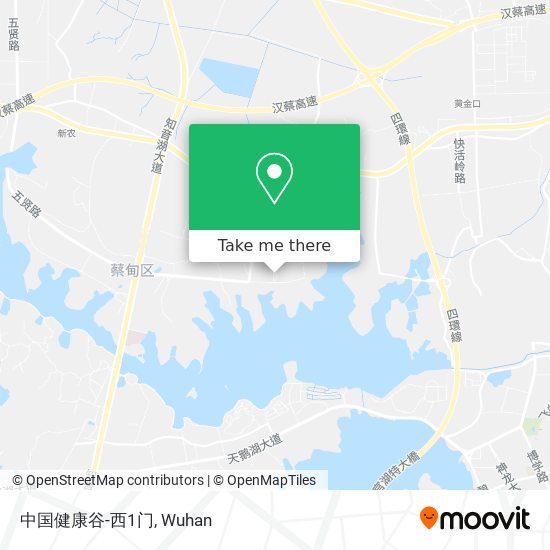 中国健康谷-西1门 map