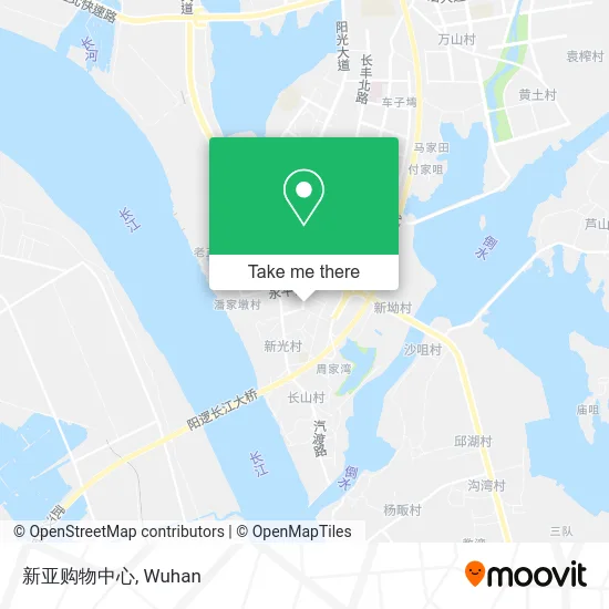 新亚购物中心 map