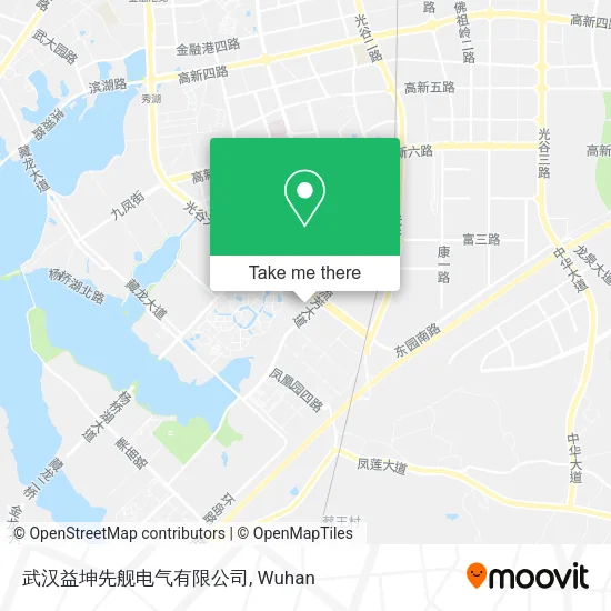 武汉益坤先舰电气有限公司 map