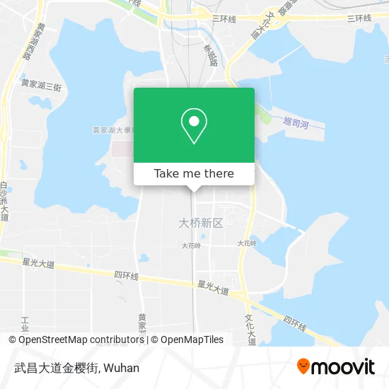 武昌大道金樱街 map