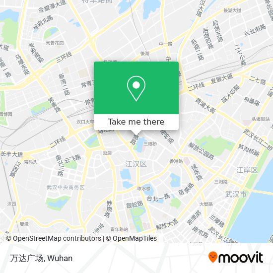 万达广场 map