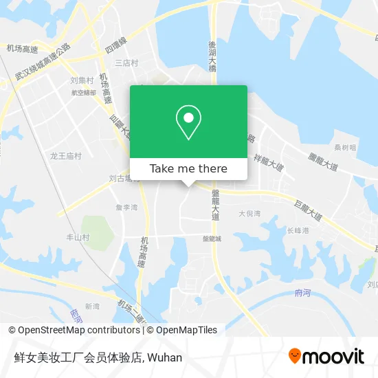 鲜女美妆工厂会员体验店 map