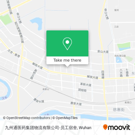 九州通医药集团物流有限公司-员工宿舍 map