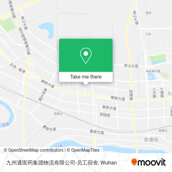 九州通医药集团物流有限公司-员工宿舍 map