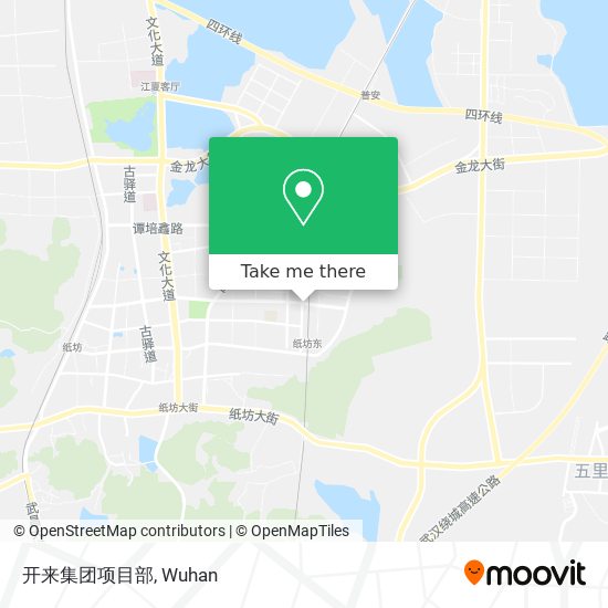 开来集团项目部 map