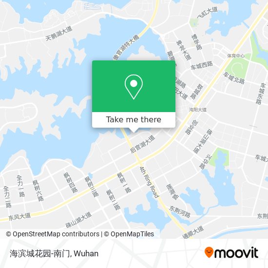 海滨城花园-南门 map