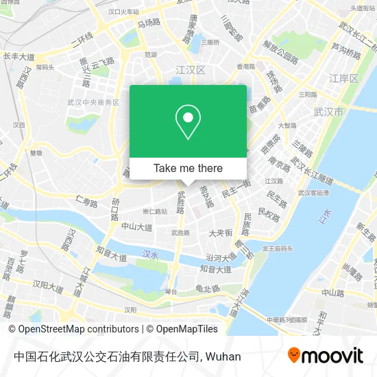 中国石化武汉公交石油有限责任公司 map