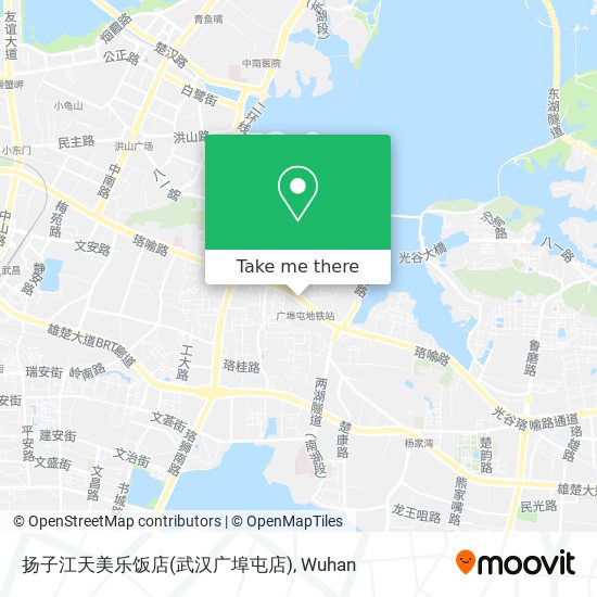 扬子江天美乐饭店(武汉广埠屯店) map