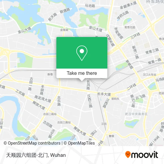 天顺园六组团-北门 map