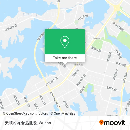 天顺冷冻食品批发 map