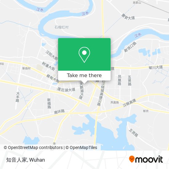 知音人家 map