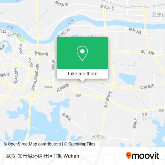 武汉·知音城还建社区1期 map