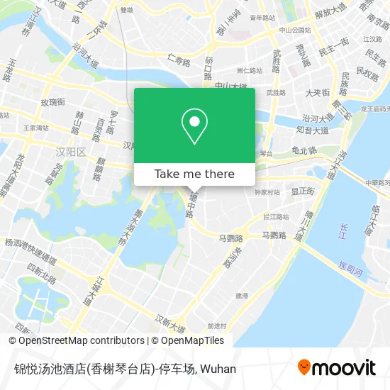 锦悦汤池酒店(香榭琴台店)-停车场 map