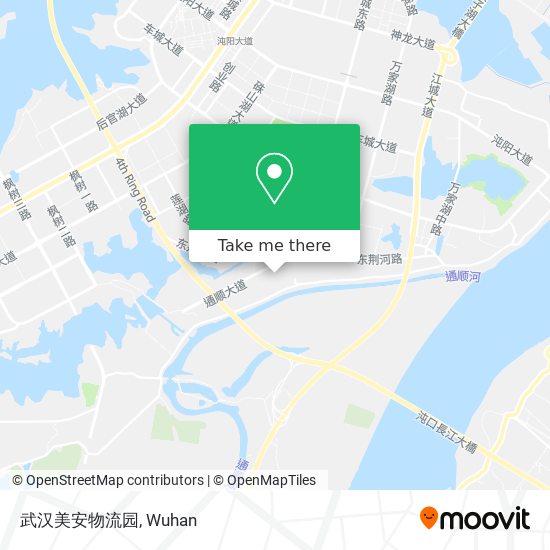 武汉美安物流园 map