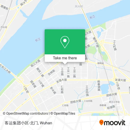 客运集团小区-北门 map
