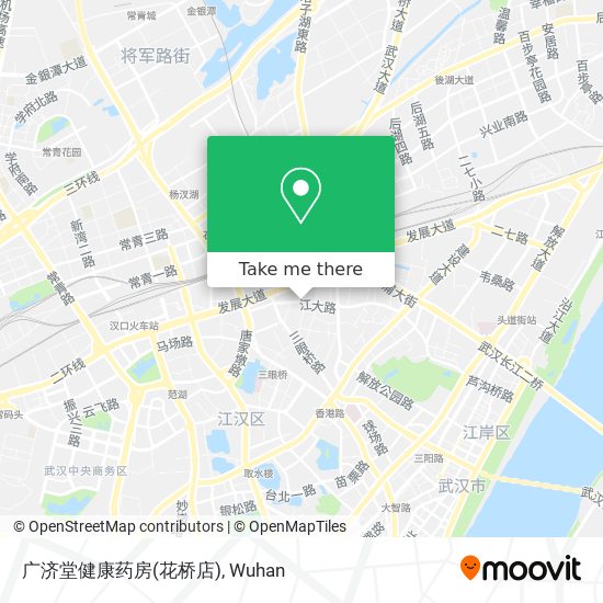 广济堂健康药房(花桥店) map