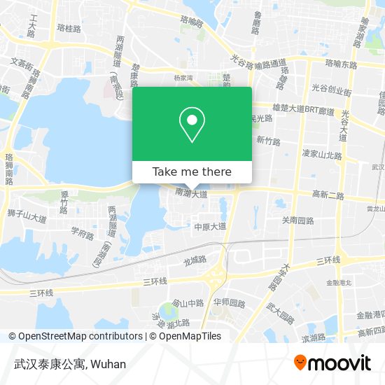 武汉泰康公寓 map
