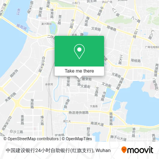 中国建设银行24小时自助银行(红旗支行) map
