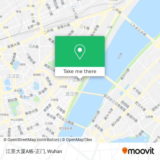 江景大厦A栋-正门 map