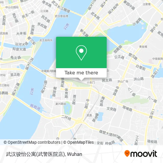 武汉骏怡公寓(武警医院店) map