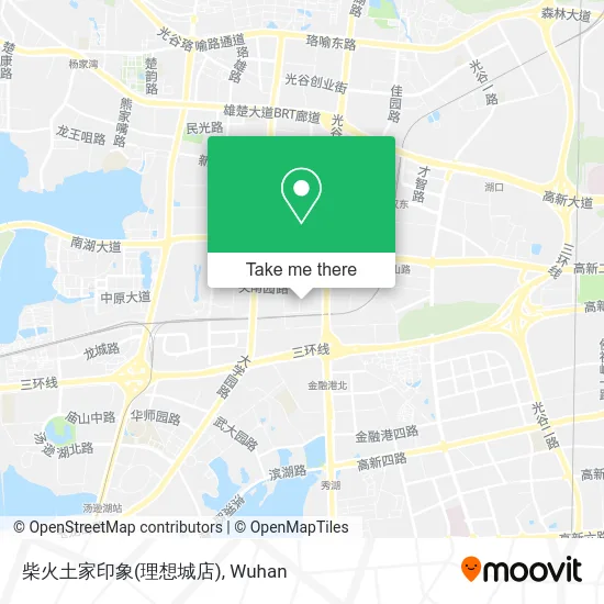 柴火土家印象(理想城店) map