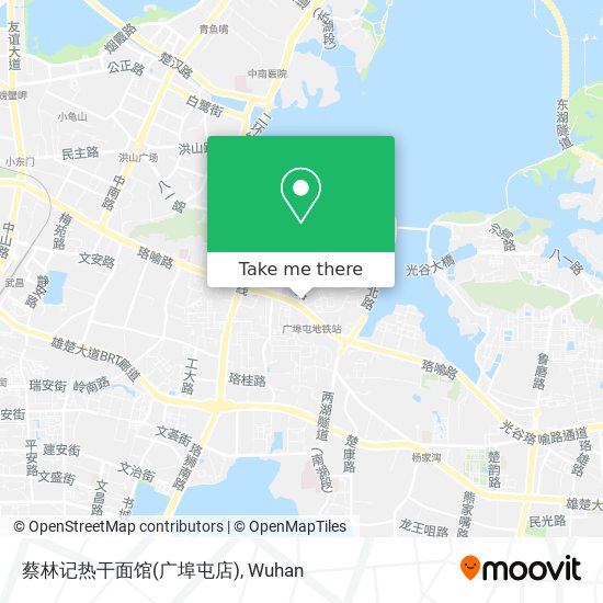 蔡林记热干面馆(广埠屯店) map