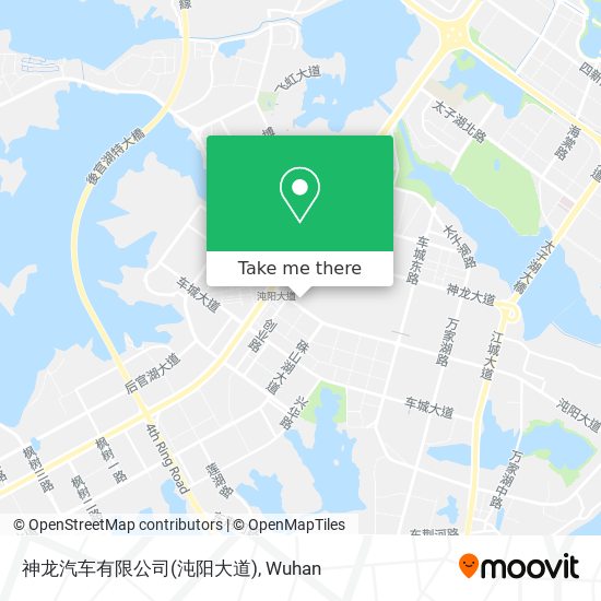 神龙汽车有限公司(沌阳大道) map