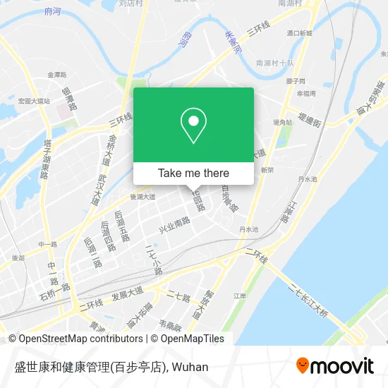 盛世康和健康管理(百步亭店) map