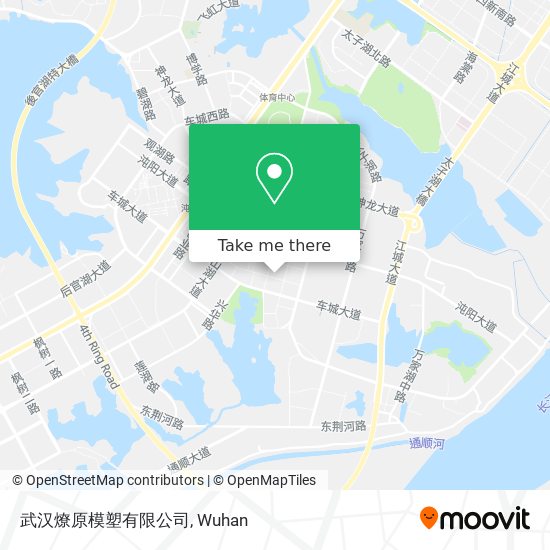 武汉燎原模塑有限公司 map