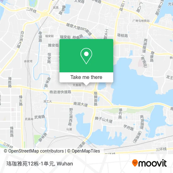 珞珈雅苑12栋-1单元 map