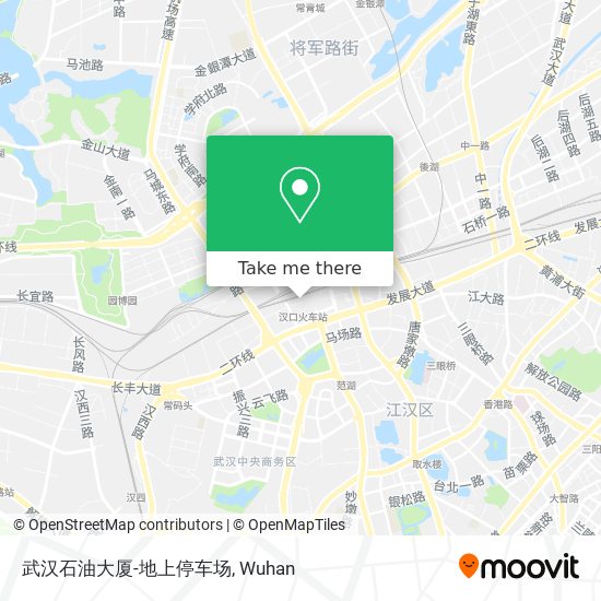 武汉石油大厦-地上停车场 map