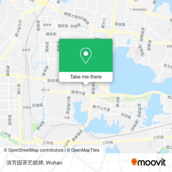 清芳园茶艺棋牌 map