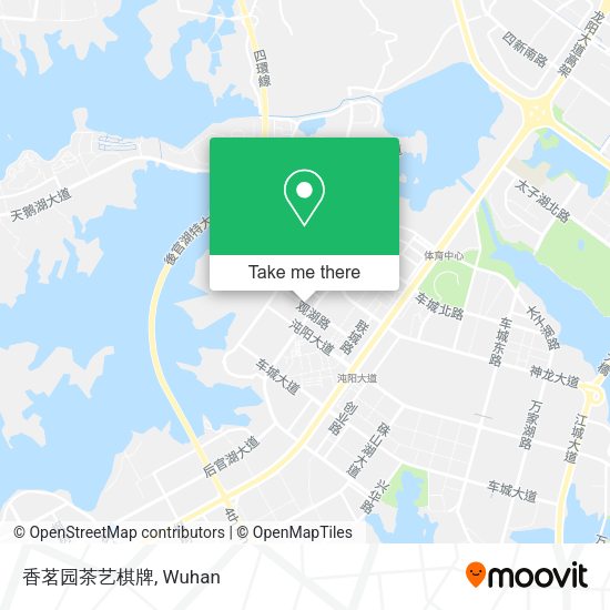香茗园茶艺棋牌 map