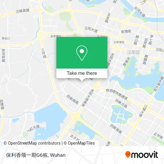 保利香颂一期G6栋 map