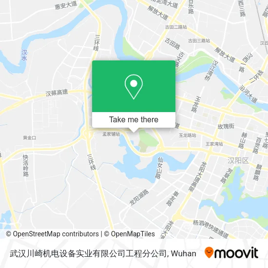 武汉川崎机电设备实业有限公司工程分公司 map