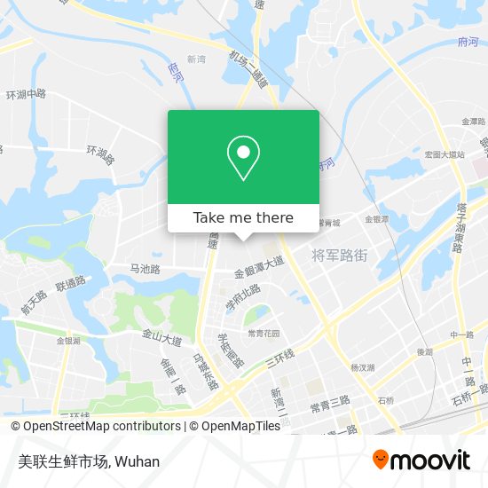 美联生鲜市场 map