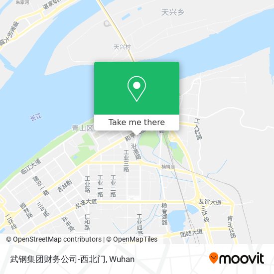 武钢集团财务公司-西北门 map