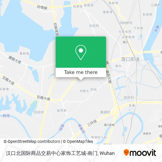 汉口北国际商品交易中心家饰工艺城-南门 map