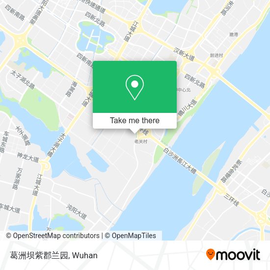 葛洲坝紫郡兰园 map