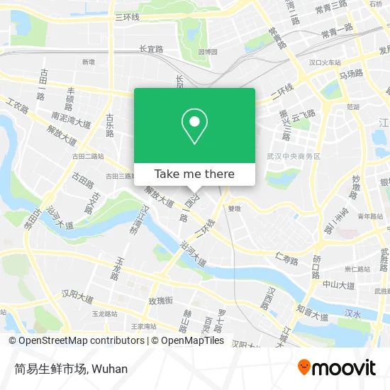 简易生鲜市场 map