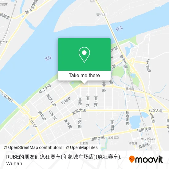 RUBE的朋友们疯狂赛车(印象城广场店)(疯狂赛车) map